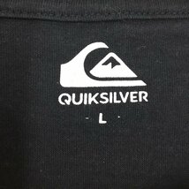 Quiksilver L クイックシルバー Tシャツ 半袖 T Shirt 紺 / ネイビー / 10110627_画像8