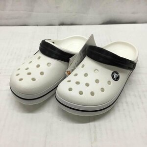 crocs 19.0cm クロックス その他シューズ その他シューズ 204537-100 Crocband Clog K 19cm キッズ サンダル 10110669