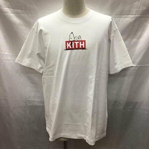KITH S キス Tシャツ 半袖 半袖カットソー プリントTシャツ クルーネックカットソー T Shirt 白 / ホワイト / 10111013