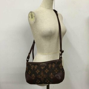 genten 表記無し ゲンテン ショルダーバッグ ショルダーバッグ モノグラム Shoulder Bag ダークブラウン / ダークブラウン / 10109575