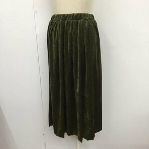 niko and... 表記無し ニコアンド スカート ロングスカート TR64DM01TO ベロア調 ギャザースカート Skirt Long Skirt 10111075