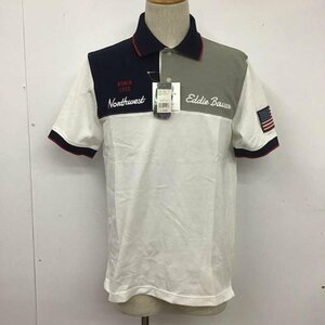 Eddie Bauer S エディーバウアー ポロシャツ 半袖 Polo Shirt 白 / ホワイト / X 灰 / グレー / X 紺 / ネイビー / 10111216