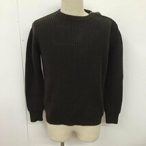 BIOTOP M ビオトープ ニット、セーター 長袖 長袖ニット 長袖カットソー リブニット セーター クルーネック Knit Sweater 10111272_画像1