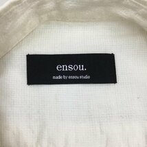 ensou M エンソウ シャツ、ブラウス 長袖 長袖シャツ カジュアルシャツ カラーシャツ ビーズ Shirt Blouse 10111336_画像8