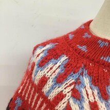 ZARA M ザラ ニット、セーター 長袖 Knit Sweater 赤 / レッド / 10111418_画像4