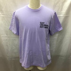 GAP M ギャップ Tシャツ 半袖 857897-03 クルーネック バックプリント T Shirt 紫 / パープル / 10111343