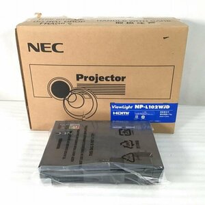 【未使用中古品】 日本電気 / NEC ViewLight データプロジェクター NP-L102WJD ビジネス(業務用) 2016年製 DLP 1000ルーメン 30018043