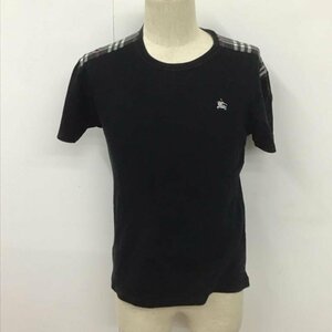 BURBERRY BLACK LABEL 2 バーバリーブラックレーベル Tシャツ 半袖 BMV10-628-09 クルーネック T Shirt 黒 / ブラック / 10111855