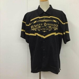 Harley-Davidson L ハーレーダビッドソン シャツ、ブラウス 半袖 96366-08VM Shirt Blouse 黒 / ブラック / 10111869