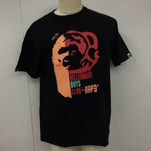 BAPE L ベイプ Tシャツ 半袖 半袖カットソー プリントTシャツ クルーネックカットソー BBC T Shirt 黒 / ブラック / 10111944