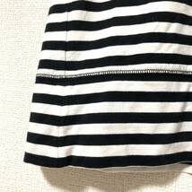 SONIA RYKIEL ボーダー リップ プリント 半袖 Tシャツ チュニック_画像6