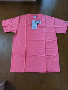 国内正規 新品未使用タグ付 チャンピオン 半袖Tシャツ ピンク Lサイズ レターパックライト370円