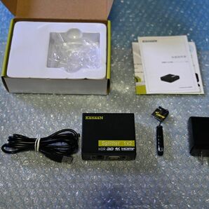 KanaaN HDMIスプリッター 1入力2出力 4k対応