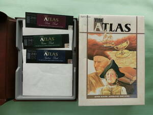 PC-98 soft 5 -inch FD ARTDINK art Dink THE ATLAS Atlas present condition goods long time period preservation goods 