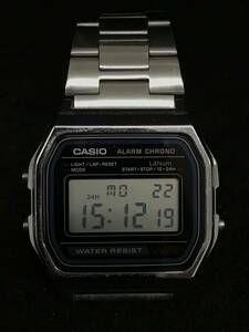 D260★CASIO カシオ A158W デジタル 腕時計 メンズ チープカシオ 稼働品