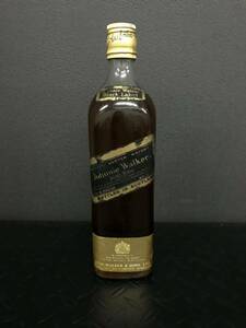 HH57-4★Johnnie Walker ジョニーウォーカー ブラックラベル 4/5QUART 86.8PROOF ラベルがれあり 未開封