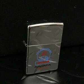 E1★ZIPPO ジッポー 10th ANNIVERSARY 10周年アニバーサリー 2002年製 シルバー 喫煙具 着火確認済みの画像2