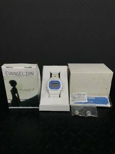 F98★G-SHOCK×EVANGELION エヴァンゲリオン 新劇場版:序 綾波レイ 限定モデル DW-5600VT 動作未確認 