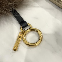 24957 FENDI　フェンディ　FFロゴ　ポンポンチャーム　定価10万_画像3