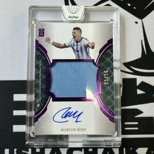 マルコス・ロホ Marcos rojo 2022 FANSMALL ARGENTINA on card AUTO 直筆サインカード 36枚限定-01