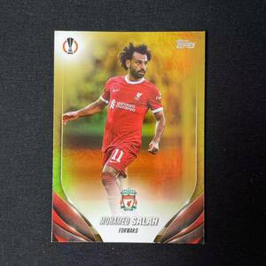 052:Mohamed Salah Liverpool TOPPS UEFA 50枚限定 カード