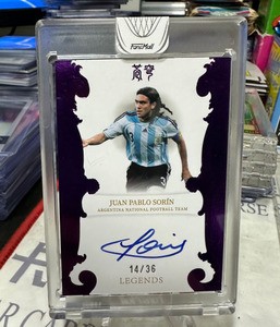 013：Juan Sorin 2022 FANSMALL ARGENTINA on card AUTO 直筆サインカード 36枚限定