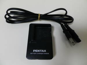 E051 $ PENTAX（ペンタックス）純正バッテリーチャージャー　D-BC68 中古美品、動作確認済　D-LI68用、Optio S10用