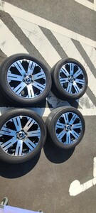 三菱 デリカ D:5 D5 純正 ホイール スタッドレス 4本セット 18インチ 225/55R18 ヨコハマ アウトランダー エクリプスクロス 流用