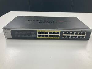 NETGEAR JGS524PE PoE 15.4W給電 ギガビット24ポート アンマネージプラススイッチ【A296】