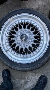 中古! BBS RS263！ 17インチ9J+35！１本売り！ 曲がり無し！