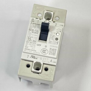 NV30-FAU 2P 15A 30mA 制御盤用遮断器 FAUシリーズ（漏電遮断器） 三菱電機 漏電遮断器