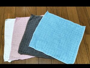 4枚セット ふきん 雑巾 マイクロファイバー キッチンタオル 厚手 吸水 速乾