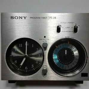 【美品】SONY プログラムタイマー PT-24 オーディオタイマー PROGRAM TIMER ソニー