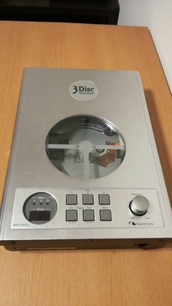 Nakamichi CD試聴機 CDチェンジャー CDプレーヤー MB-V300s (MB-K300) 鍵付属