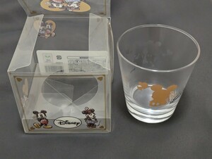■送料無料 ディズニー ミッキーマウス disney ガラス製 グラス 元ケースあり ロックグラス　1個　未開封でしたが撮影のため開封しました