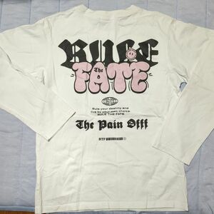 RULE THE FATE ロングTシャツ　ホワイト　サイズ0