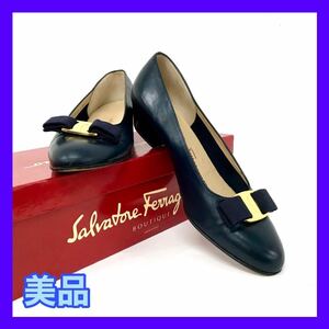 ☆外観美品☆Salvatore Ferragamo パンプス サルヴァトーレ・フェラガモ 靴