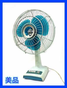 * exterior beautiful goods *National TYPE30EC electric fan that time thing Showa Retro National 