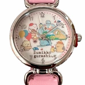 【新品未使用】キャラクター腕時計 すみっコぐらし SK016-AL ピンク [正規品]電池未交換
