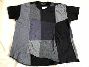 gomme rubber T-shirt / cut and sewn /M/ black / unused / lady's 