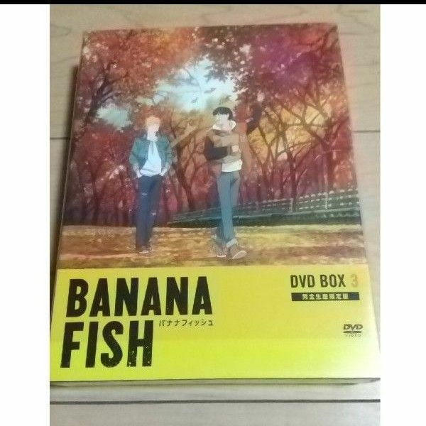 BANANA FISH DVD BOX 3 完全生産限定版 バナナフィッシュ