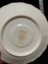 CS5146.【未使用】 Noritake ノリタケ　BLUE SORRENTINO カップ ソーサー 花柄 ティーカップ 洋食器 2客/60_画像5