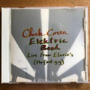 【廃盤・美品】◆Chick Corea Electric Band《Live From Elario's》◆国内盤 送料4点まで185円