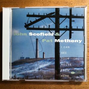 【Blue Note 新品同様】◆John Scofield & Pat Metheny《I Can See Your House From Here》◆輸入盤