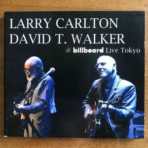 ★デジパック 美品★Larry Carlton David T. Walker《@ billboard Live Tokyo》◆輸入盤 