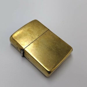 ZIPPO 1932 1990 ダブルイヤーボトム 真鍮 着火未確認　ジッポー