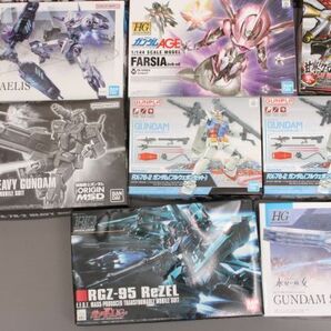 まとめ ガンプラ 33点 ガンダム SEED ゼータ Gガンダム 水星の魔女 ザク グフ キュベレイ HG MG プラモデル 大量 #160×1&140×1〇064の画像4