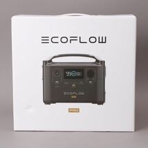 美品 EcoFlow ポータブル電源 RIVER-PRO 720Wh 発電機 家庭用蓄電池 防災グッズ アウトドア エコフロー ＃100※102/c.e_画像1