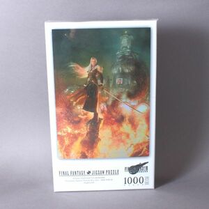 未開封 ファイナルファンタジー セフィロス ジグソーパズル スクエアエニックス FF7 キーアート 1000ピース メタリック ＃60※157/k.e