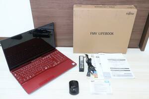 大容量　Windows11♪ office 2021★極美品★ 富士通 FUJITSU FMV LIFEBOOK AH53/D3 FMVA53D3R i7 8565 16GB SSD 512GB ＋新品SSD 512GB♪